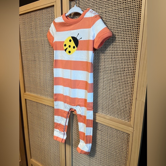 NWT Hanna Andersson Baby Graphic Romper 12-18M - Picture 3 of 6